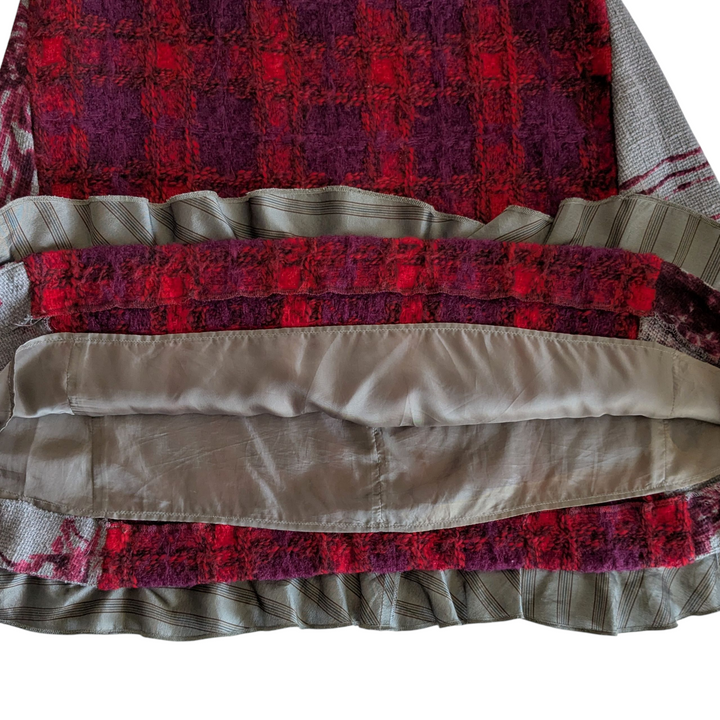 Philosophy de Alberta Ferretti Mohair and Wool Blend Dress Size XS