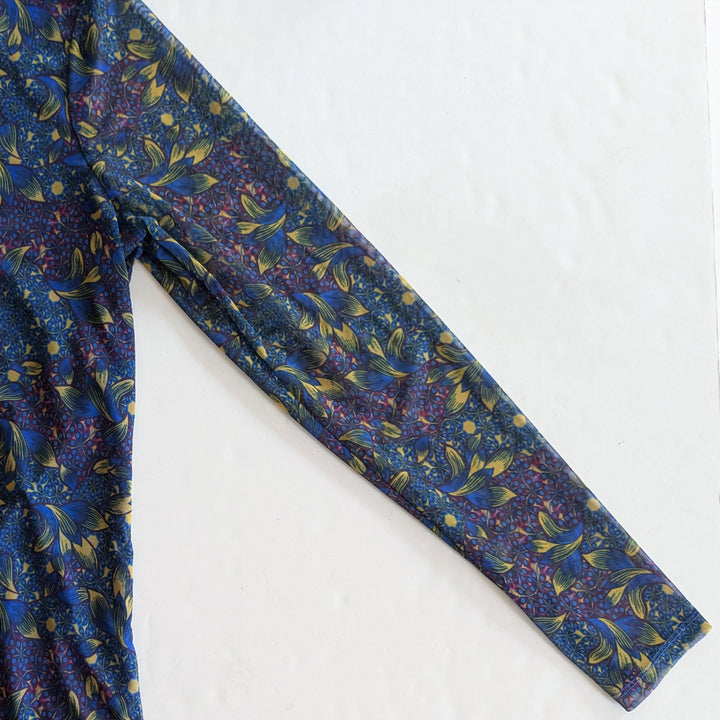 By Anthropologie Semi Sheer Top Size 1X