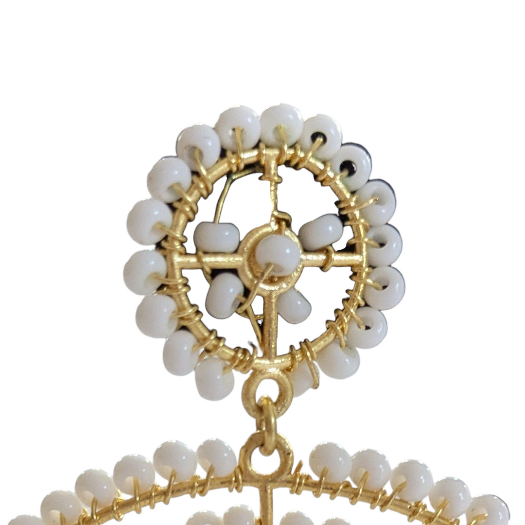 Lisa Lerch Double Disk Earrings