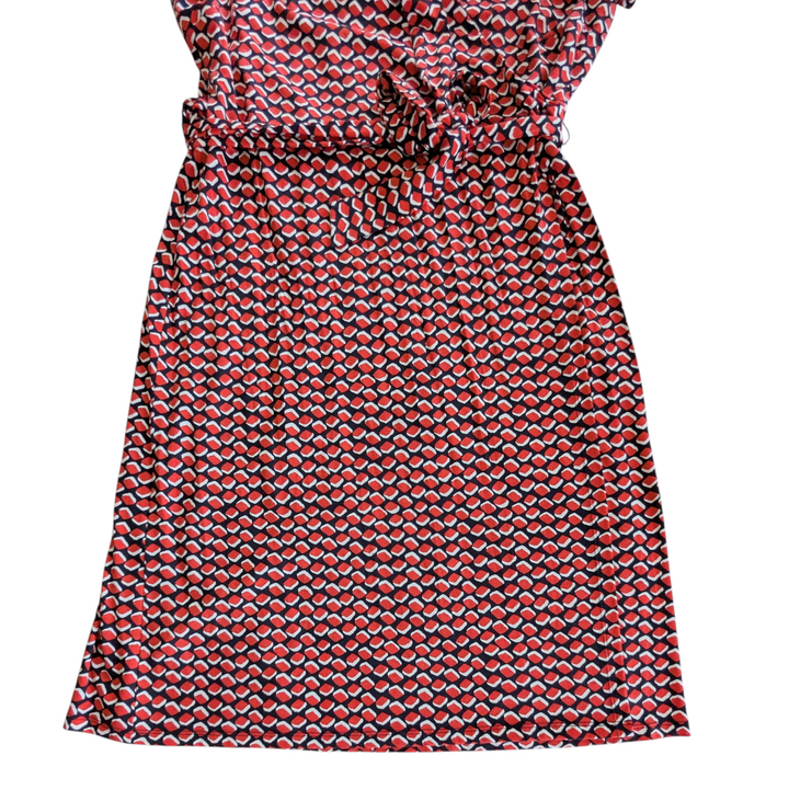 Hobbs Delilah Short Sleeve Wrap Dress Size 14