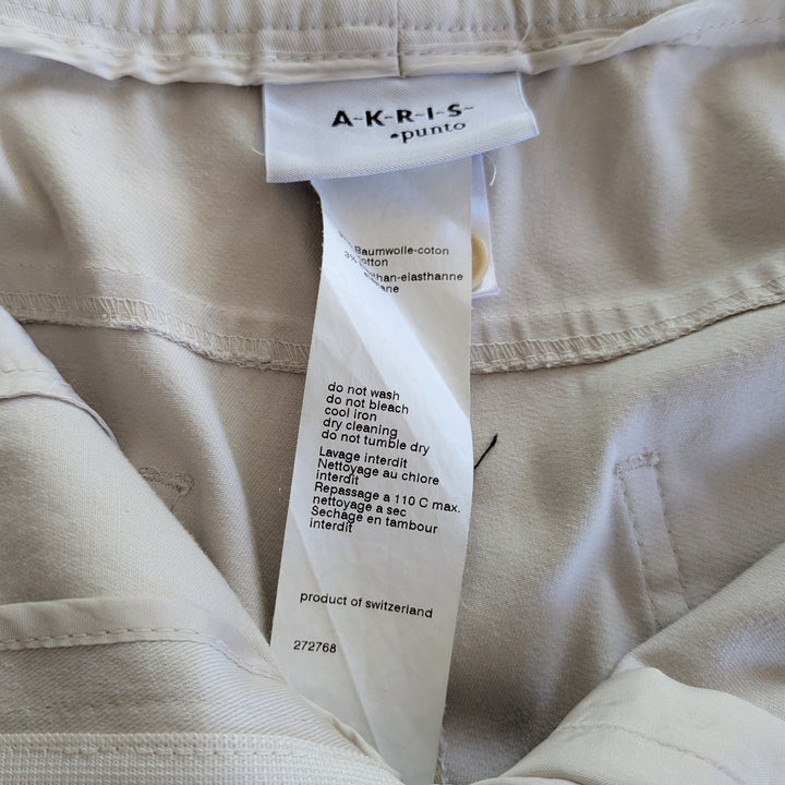 Akris Punto Khaki Pants Size 10