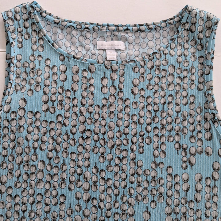 Charter Club Sequin Tank Top Size XL