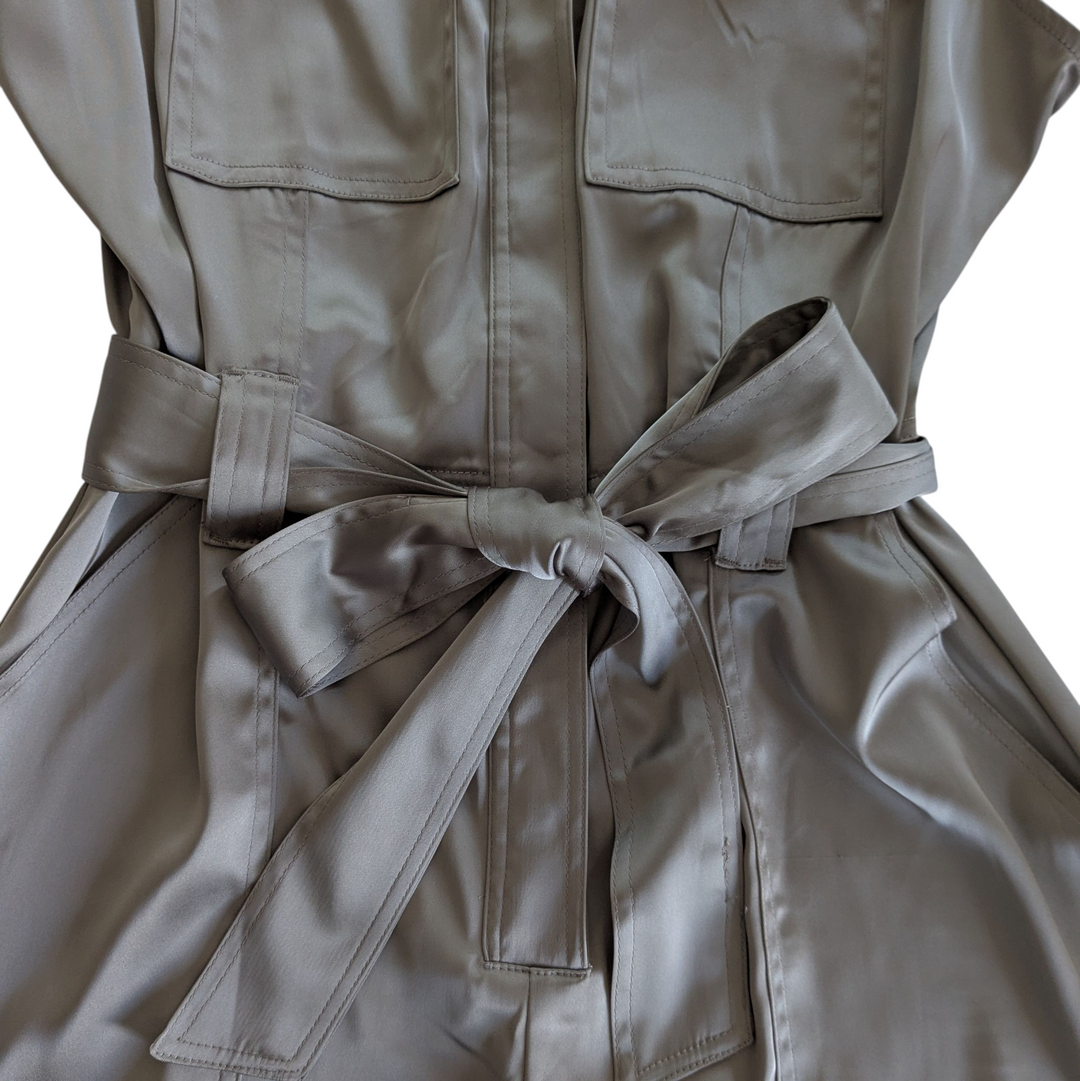 Rachel Zoe Satin Romper Size 8