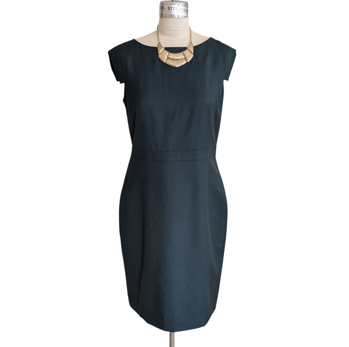 Ann Taylor Forest Green Dress Size 10 NWT