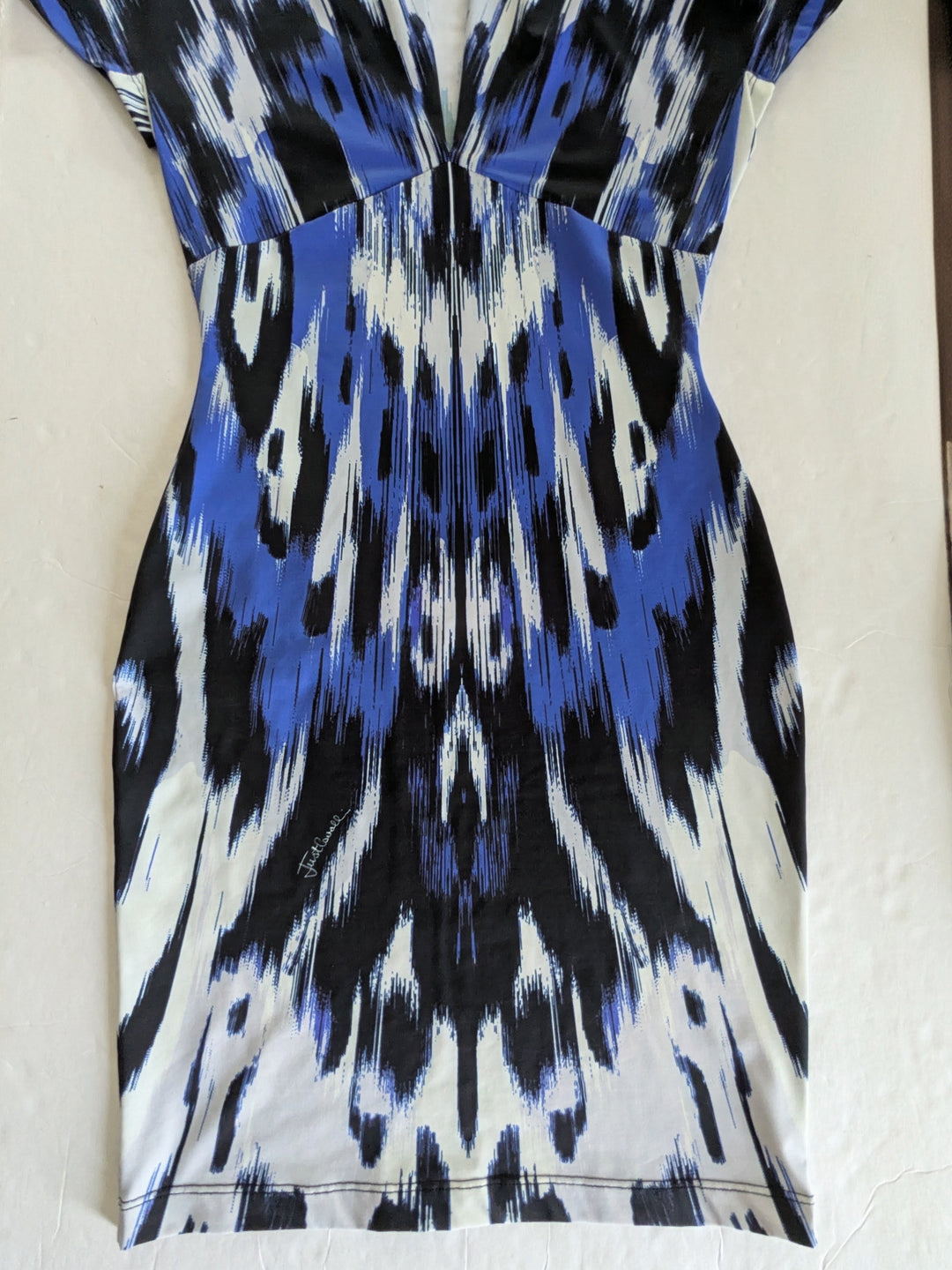 Just Cavalli Ikat Print Dress Size 40
