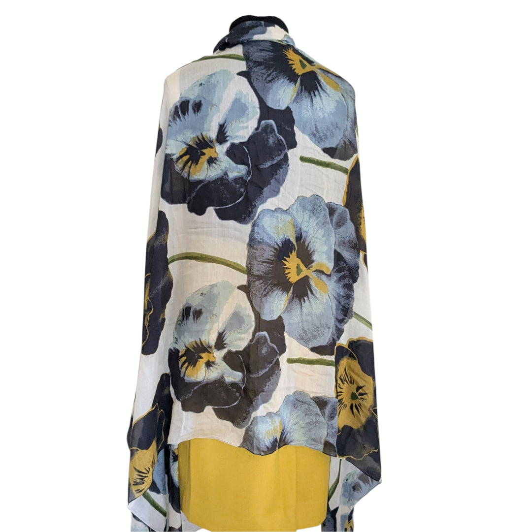 One Hundred Stars Oversized Floral Scarf