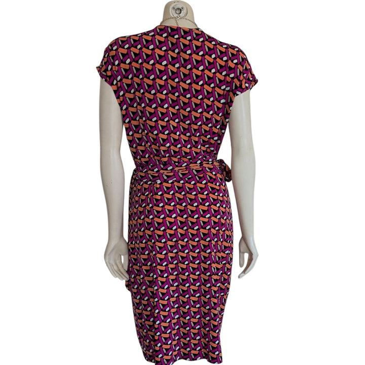 Maggy London Faux Wrap Dress Size 8