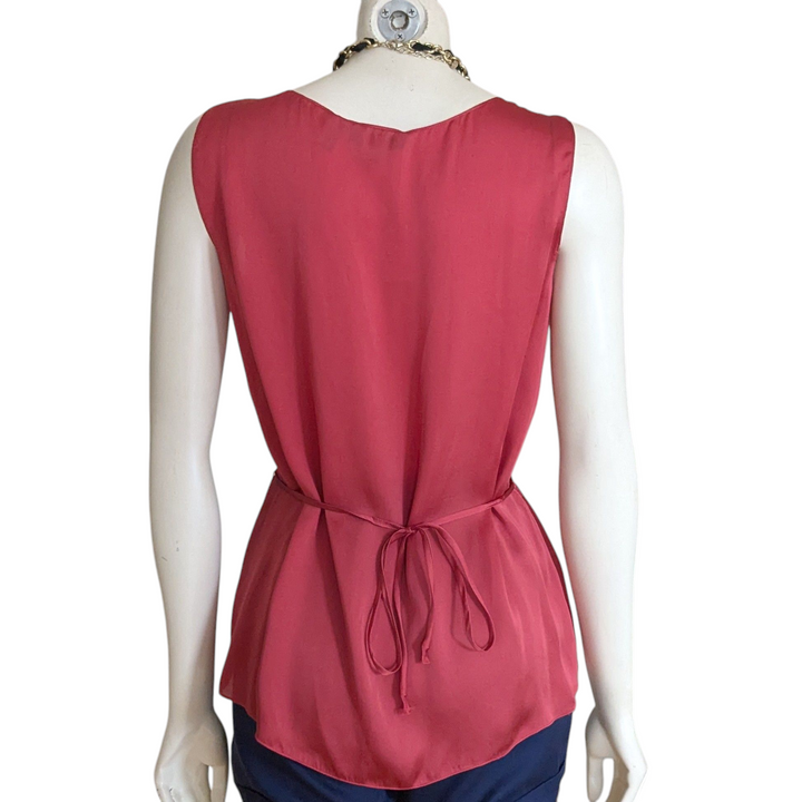 Theory Silk Blouse Size Small
