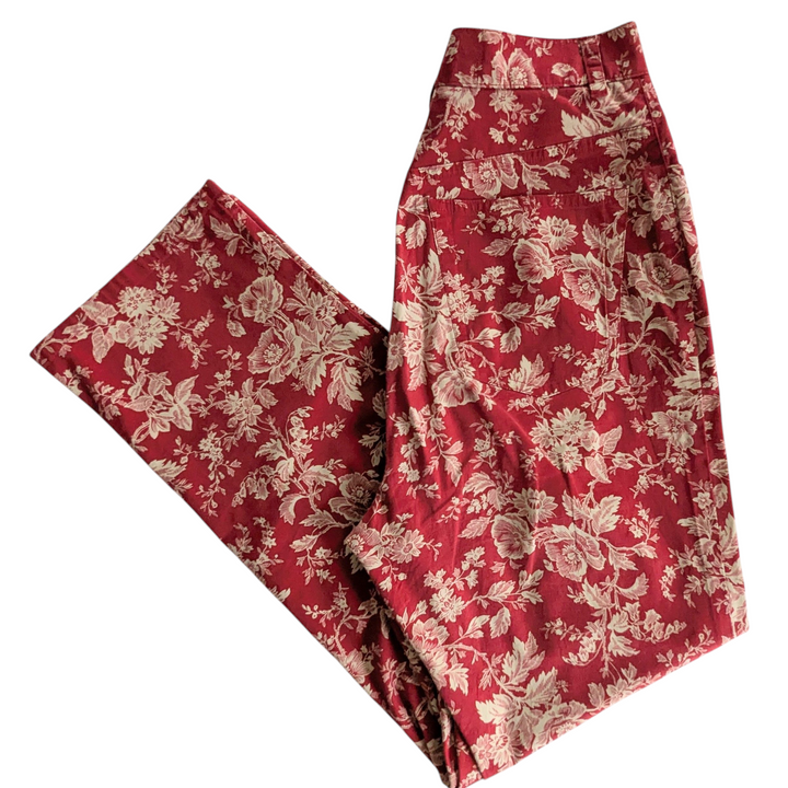 Lauren Ralph Lauren Floral Pants Size 8