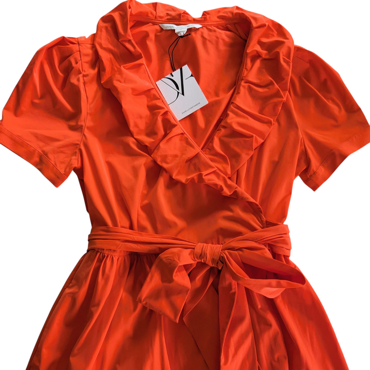 Diane von Furstenberg Bethania Wrap Dress Size 14