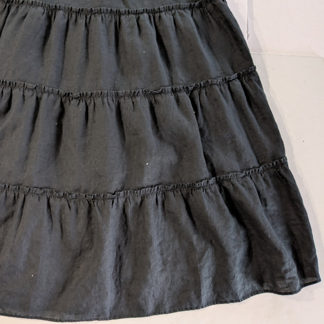 Quince Linen Midi Dress Size Small