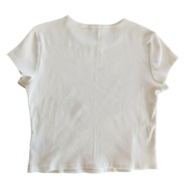 Reformation Cropped Tee Size Medium