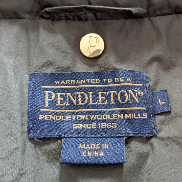 Pendleton Quilted Puffer Jacket Size Large