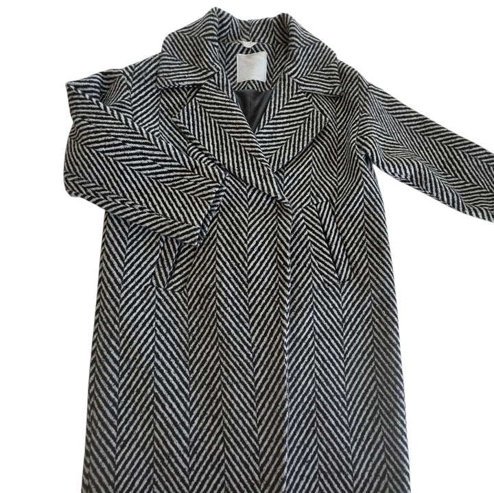 Soskind Wool Blend Midi Coat Size Large