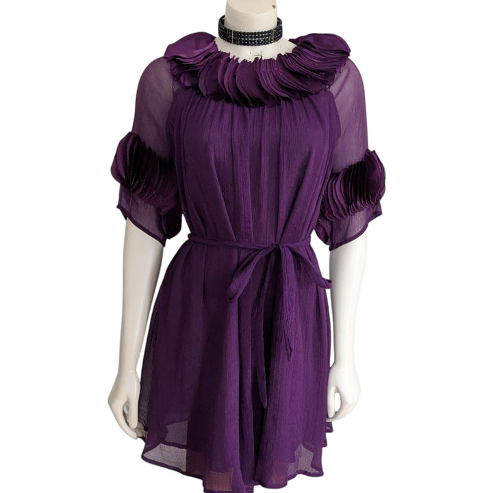 Peppe Peluso Purple Cocktail Dress Size Medium