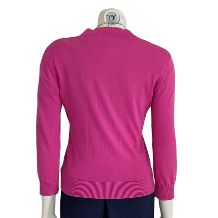 Tory Burch Simone Cotton Cardigan Size Small