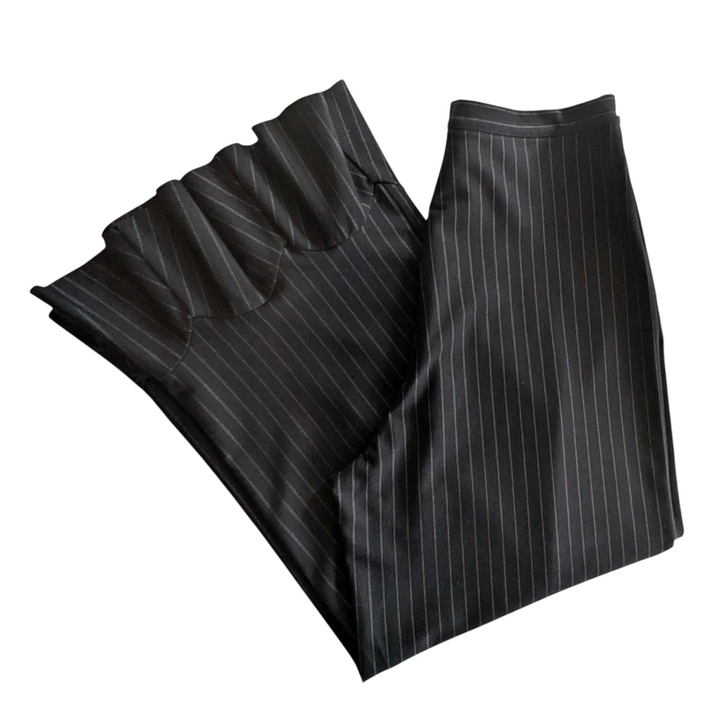H&M Pin Striped Cropped Pants Size 12
