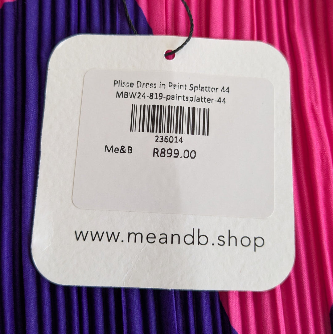 Me&B Plisse Lava Maxi Dress Size 14