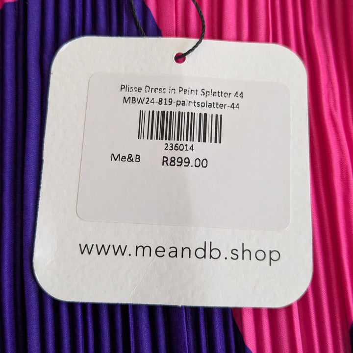 Me&B Plisse Lava Maxi Dress Size 14