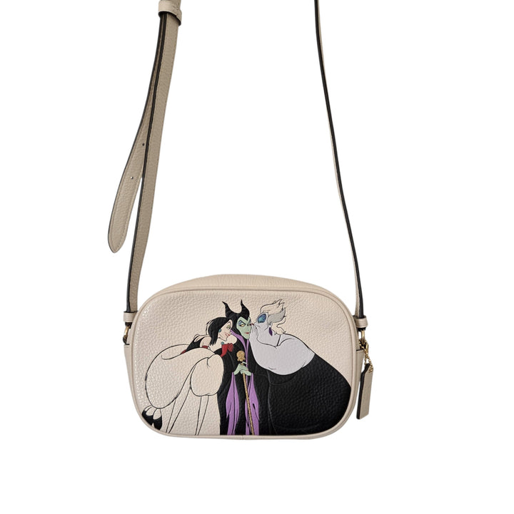 Disney x Coach Mini Jamie Camera Bag with Villains Motif CC219