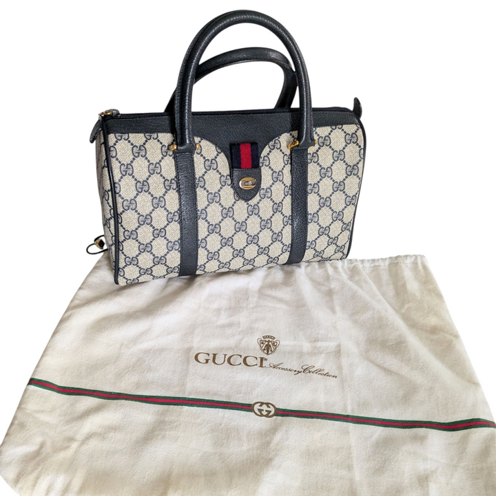 Gucci Vintage Small Boston Bag