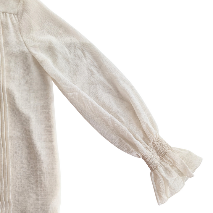 Reiss Esme Shift Dress in Cream Size 6