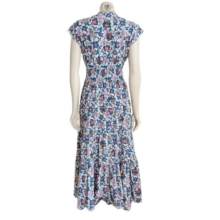 10 Crosby Derek Lam Fatima Tiered Maxi Dress Size 6