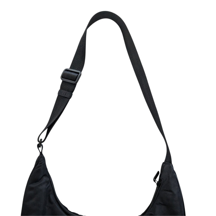 Aritzia's Sunday Best Goldie Black Nylon Hobo Bag