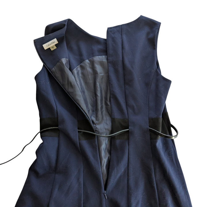 Calvin Klein Fit & Flare Dress Size 10 NWT