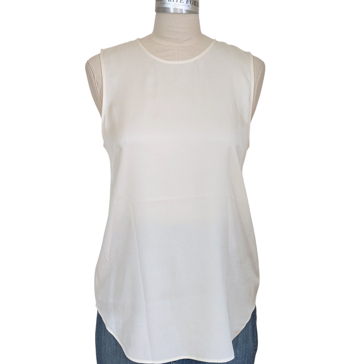 Theory Bringam Silk Stretch Shell Size Large NWT
