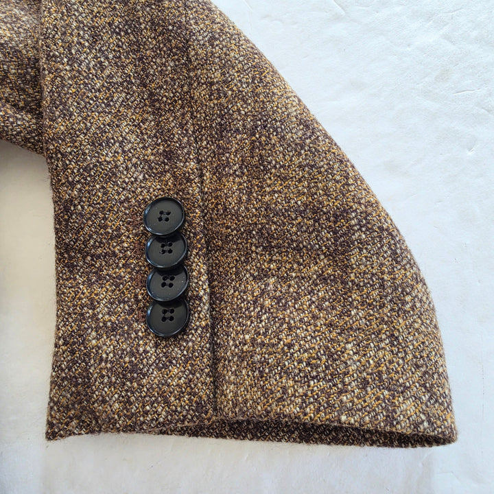 Lafayette 148 Long Tweed Coat Size Large NWT