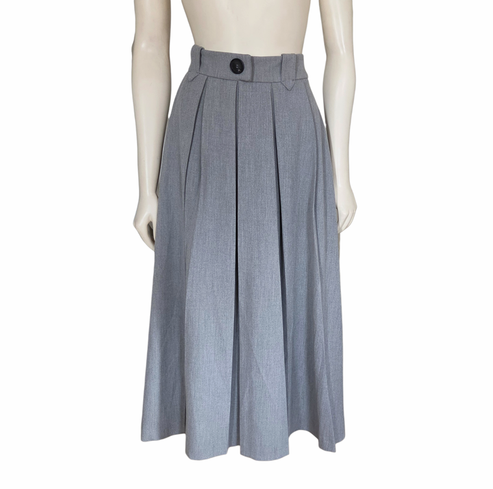 Zara Pleated Midi Skirt Size XS