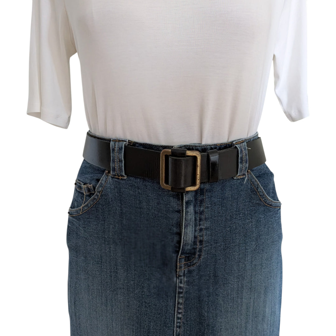 Amsterdam Heritage Bella Classic Leather Belt Size Medium