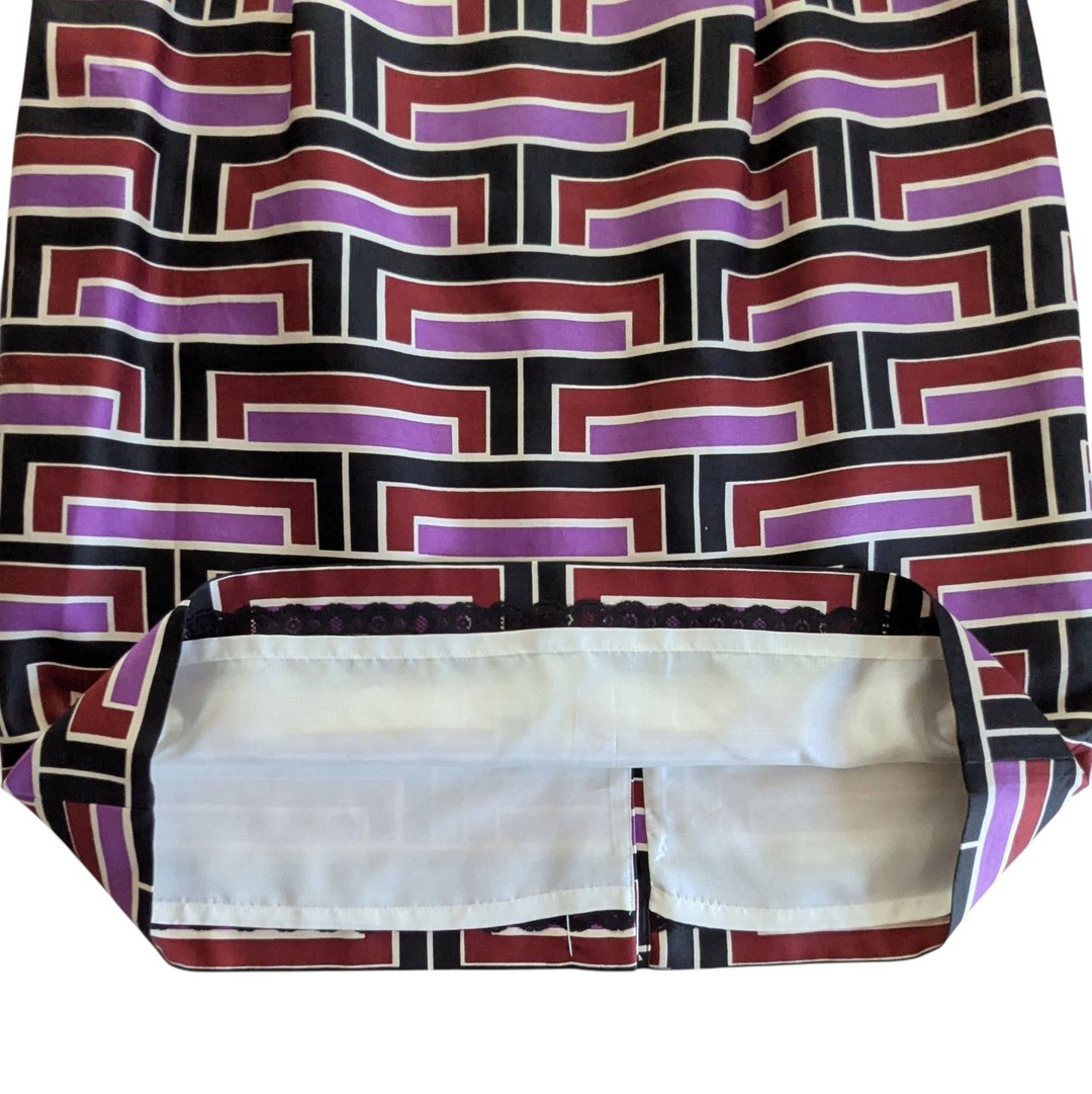 Kate Spade Cotton/Silk Sheath Dress Size 12