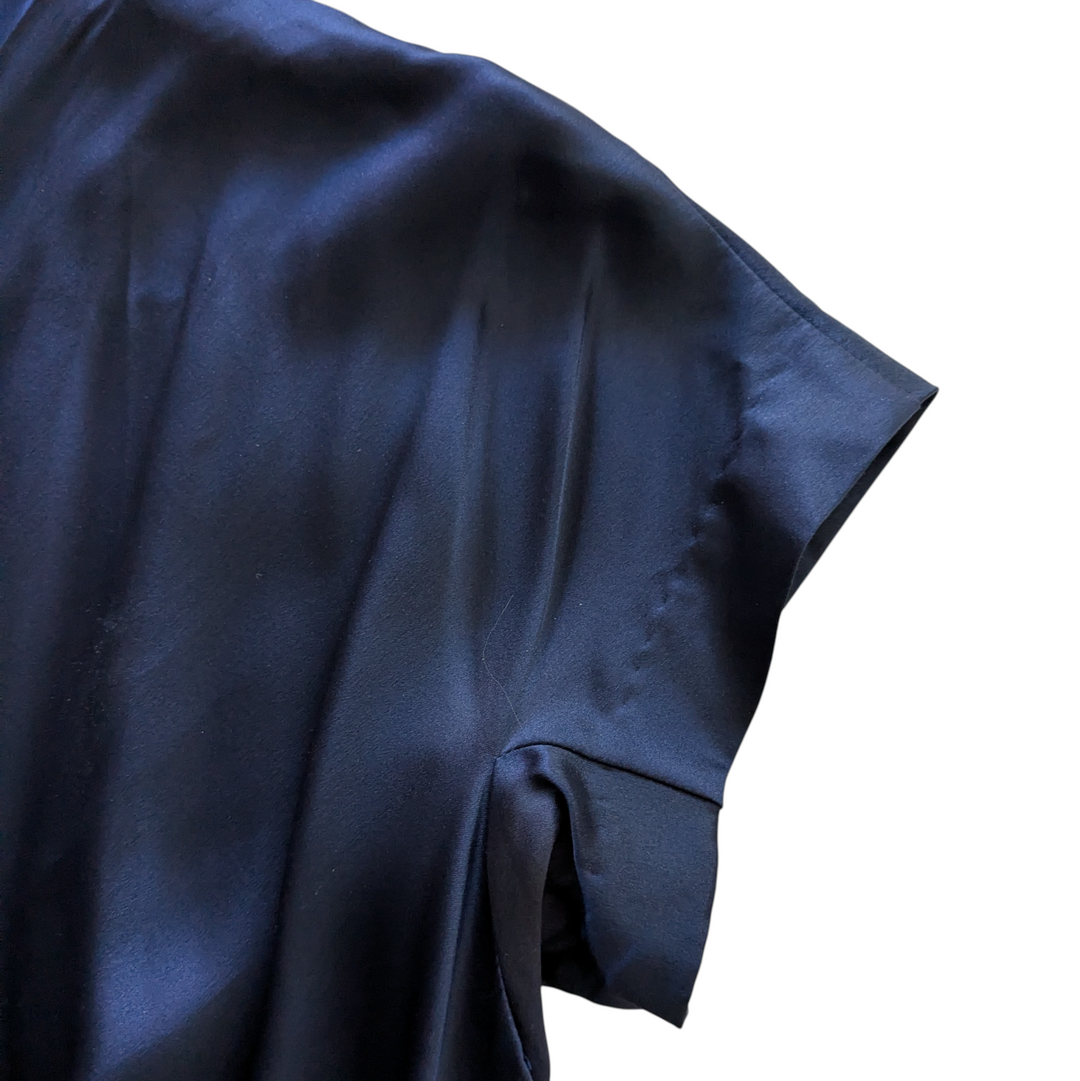 MaxMara Satin Wrap Dress Size 10