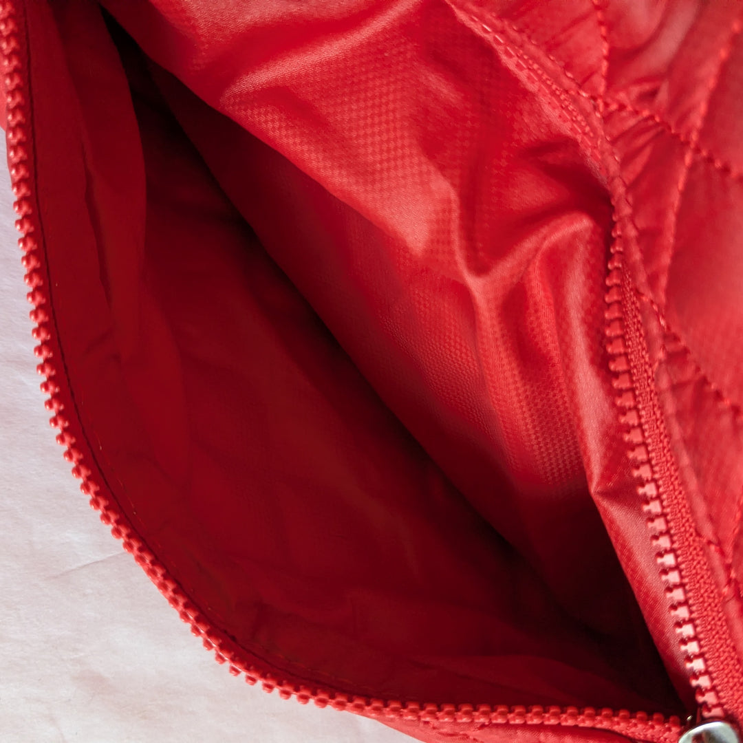 MZ Wallace Red Quilted Belt Bag