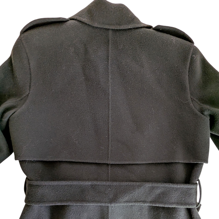 Theory Wool and Cashmere Wrap Coat Size Small