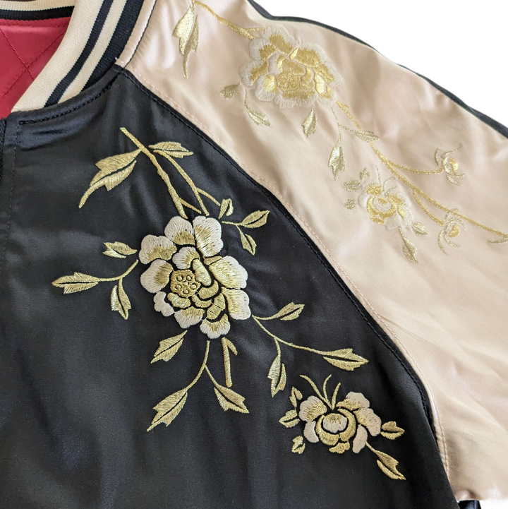 Express Reversible Satin Jacket Size Large