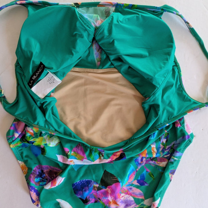 La Blanca One Piece Swimsuit Size 14 NWT