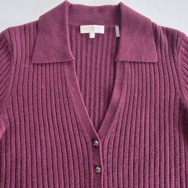 Ramy Brook Cathy Cashmere Sweater Size Large