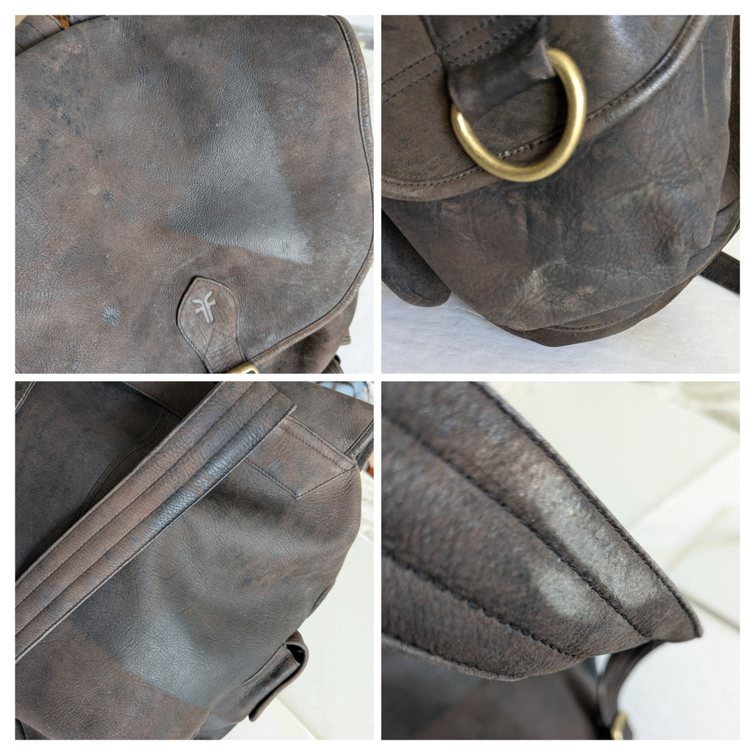 Frye Vintage Leather Backpack