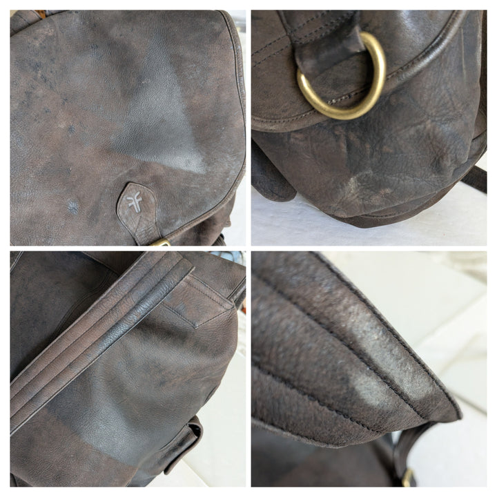 Frye Vintage Leather Backpack