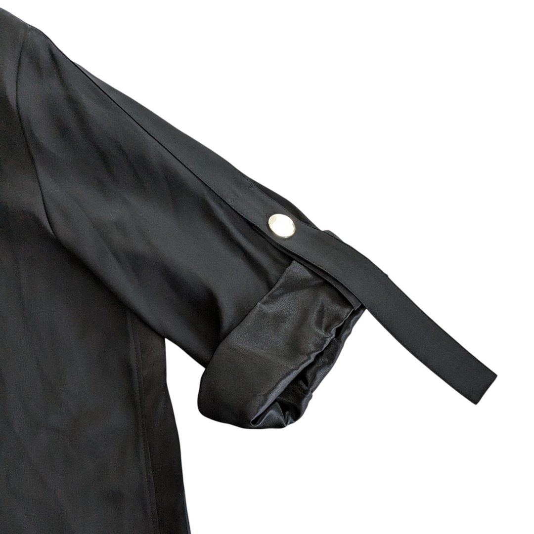 Lafayette 148 Jeslyn Black Silk Tunic Size Large