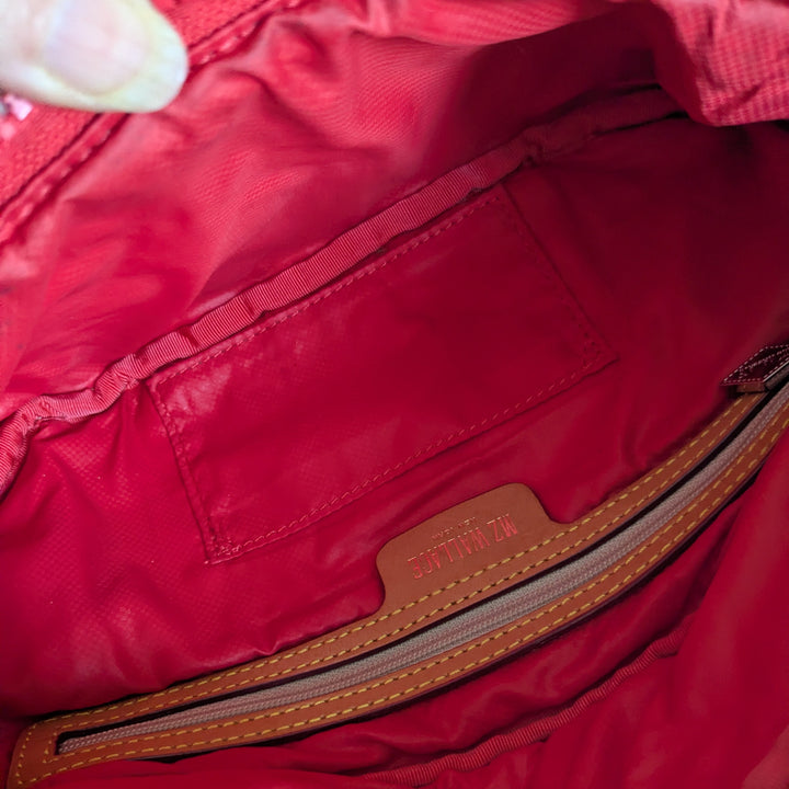 MZ Wallace Red Quilted Belt Bag