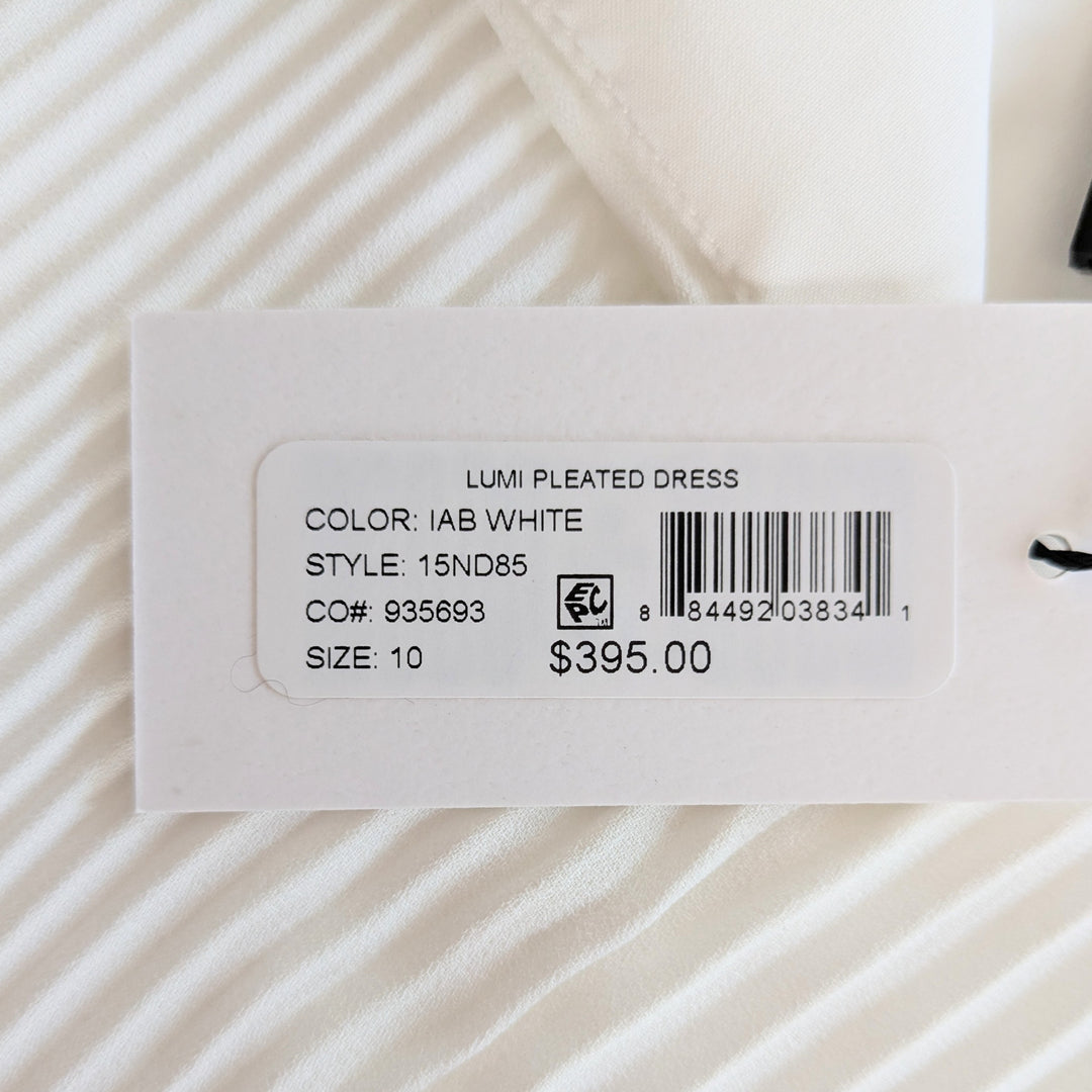 Milly Lumi Pleated Dress Size 10
