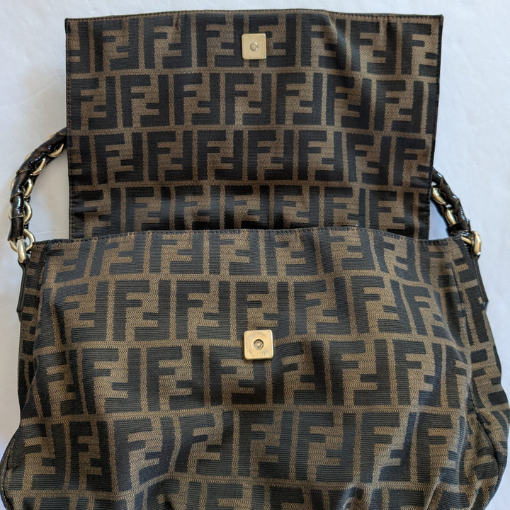 Fendi Mia Logo Shoulder Bag