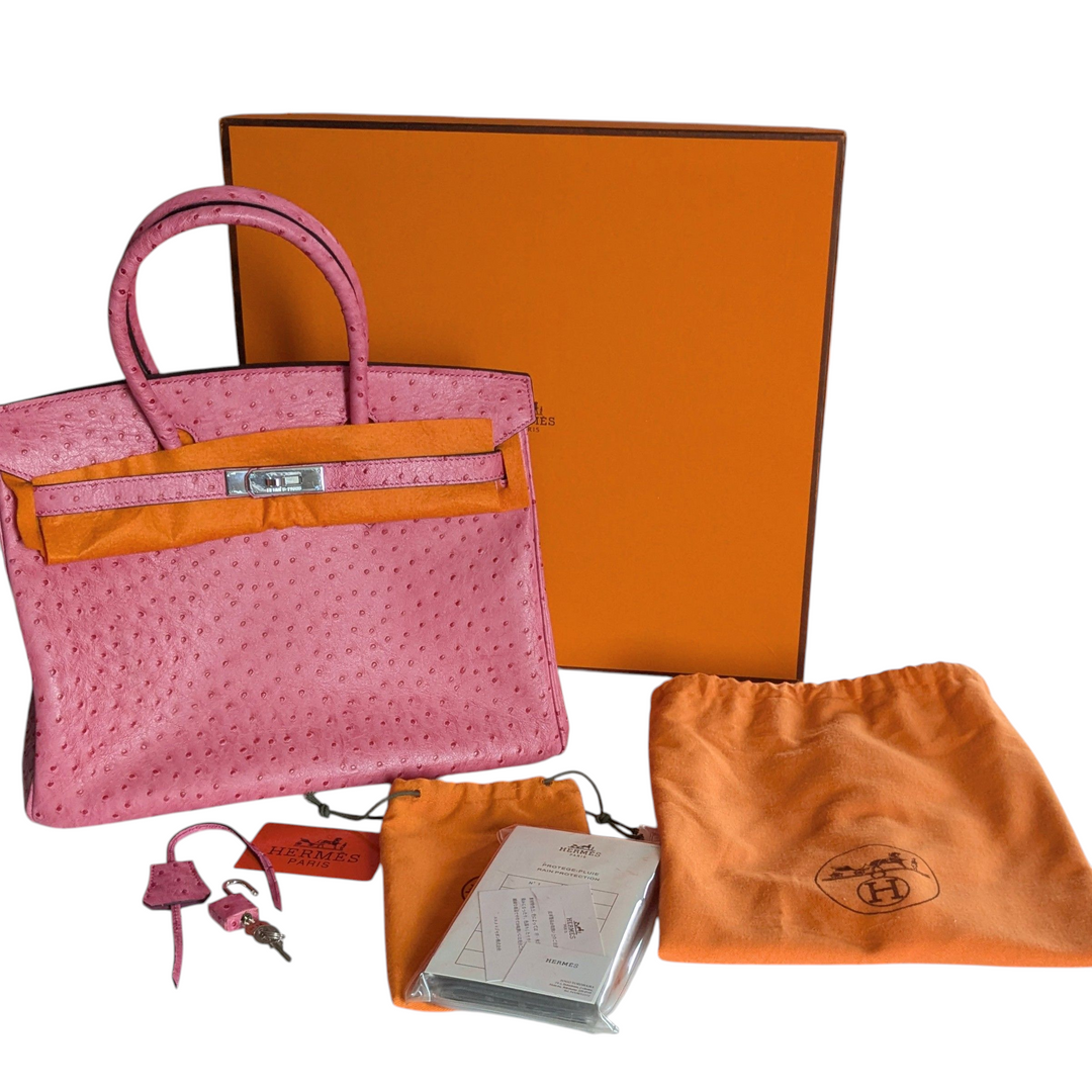 Hermes 35cm Birkin Leather Handbag