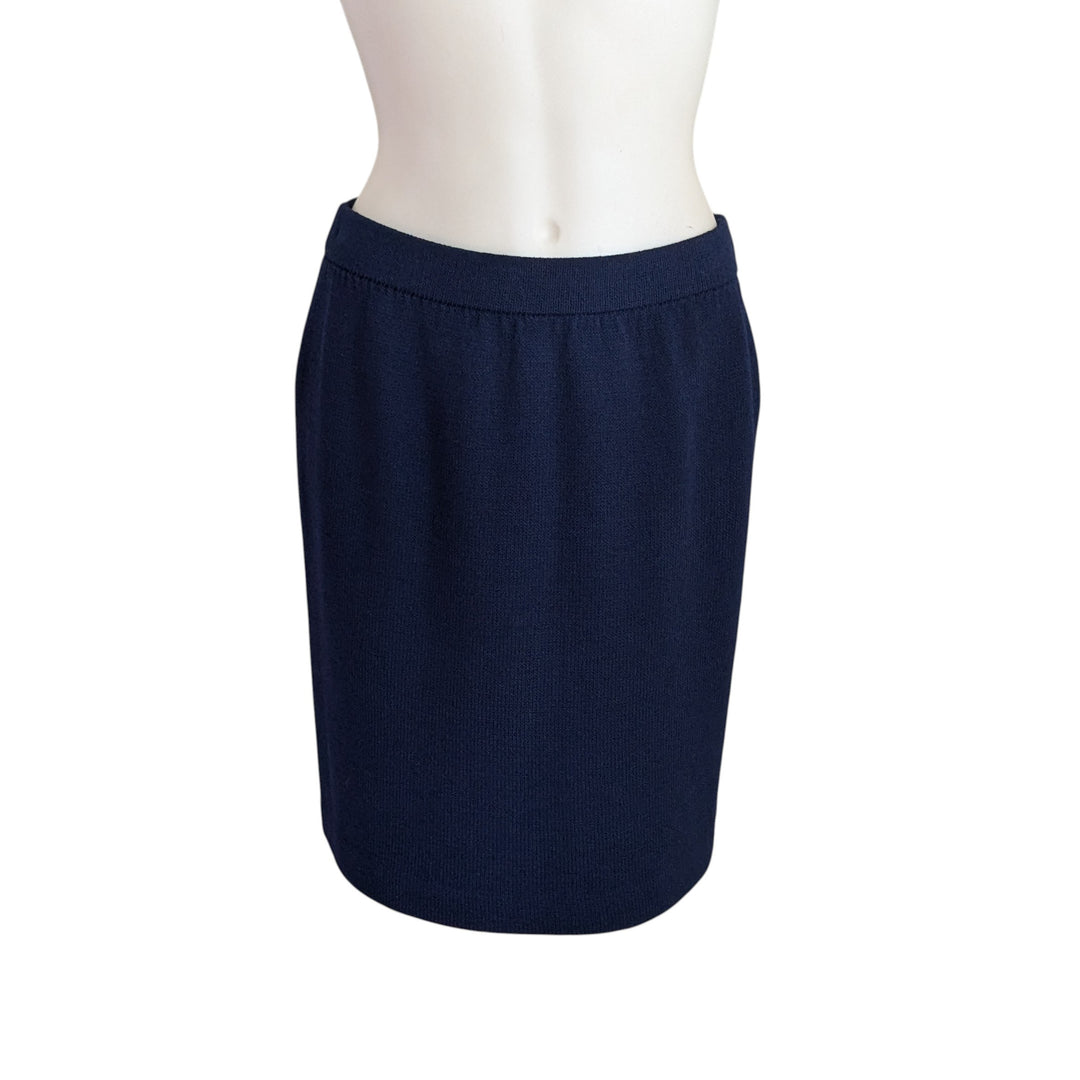 St John Basics Knit Pencil Skirt Size 8