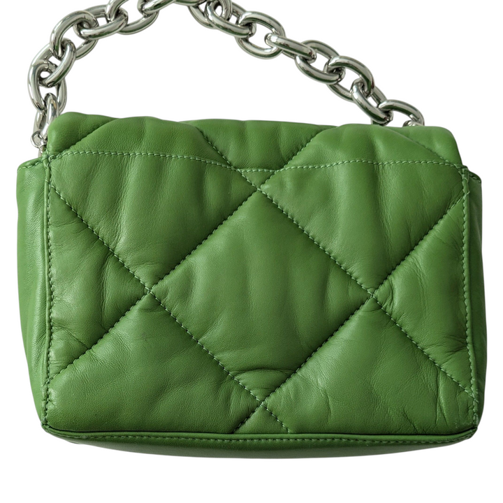 Stand Studio Leather Convertible Puffer Bag