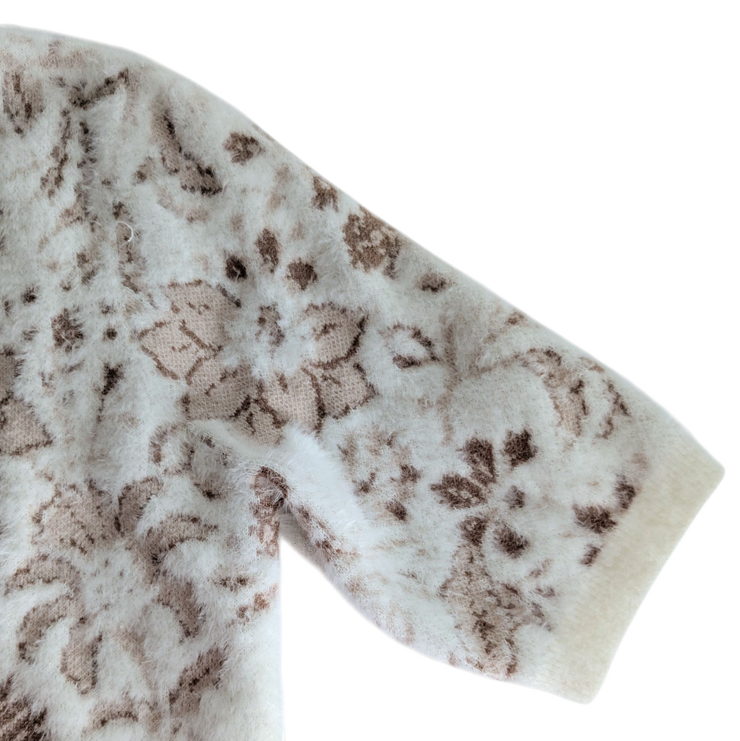 Rachel Zoe Animal Print Sweater Size Medium